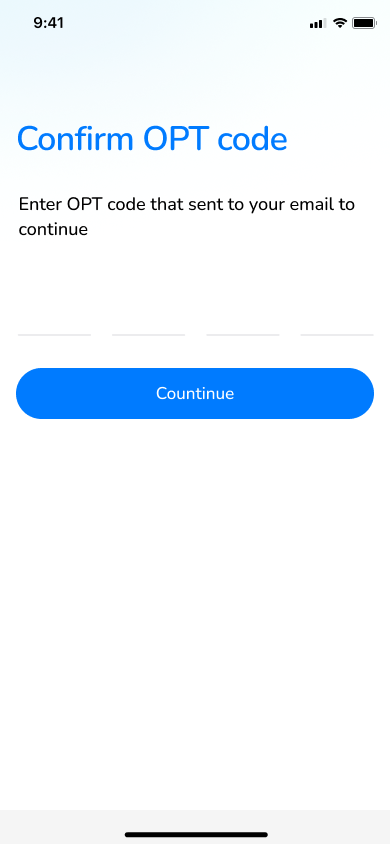 Forgot Password OTP